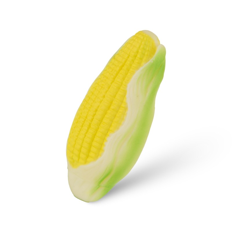 Zabawka, dla psa, kukurydza, winylowa, 10 cm