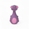 Zabawka dla psa, słoń, fioletowa, guma lateksowa, 13 cm
