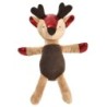 Zabawka dla psa, Renifer pluszowy, brązowy, 23x31cm