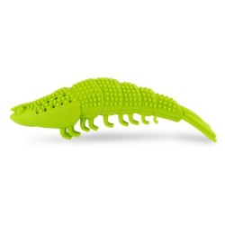 Zabawka, dla kota, krewetka, gumowa, 16 cm, do czyszczenia zębów, z kocimiętką