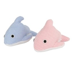 Zabawka, dla kota, delfin, pluszowa, 14 cm, z kocimiętką