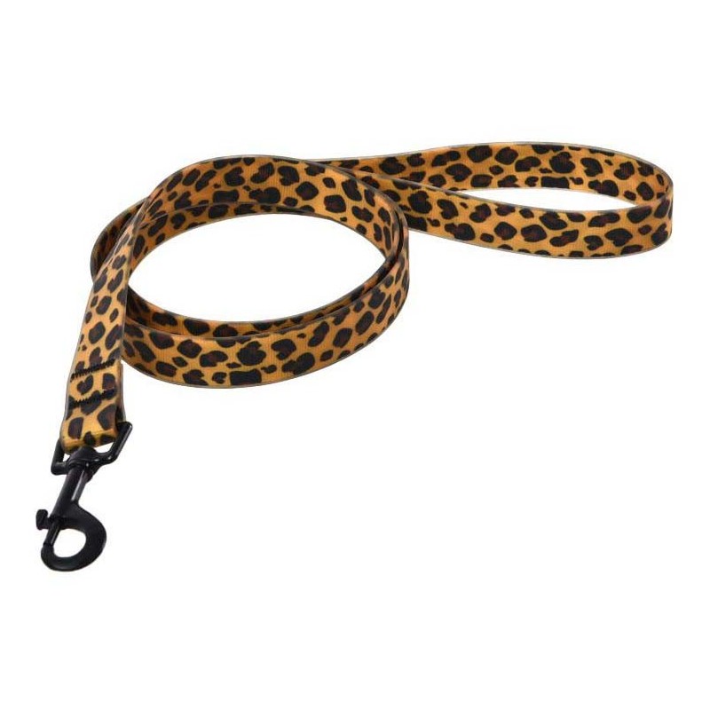 Wodoodporna smycz dla psa, PVC, panterka, 1,5x120cm