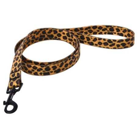 Wodoodporna smycz dla psa, PVC, panterka, 1,5x120cm