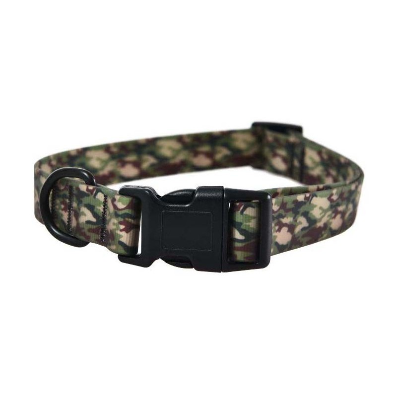 Wodoodporna obroża dla psa, PVC, moro, 2x35-55cm