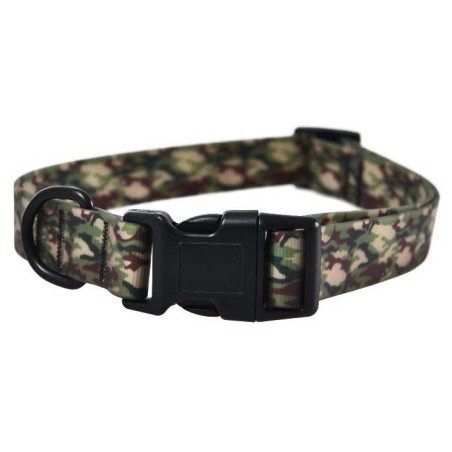 Wodoodporna obroża dla psa, PVC, moro, 2x35-55cm