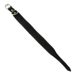 Obroża Skóra Łoś "Strong" 40mm/45cm czarny