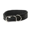 Obroża Skóra Łoś "Strong" 40mm/55cm czarny