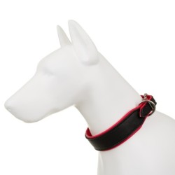 Obroża Skóra Łoś "Strong" 40mm/55cm czerwony