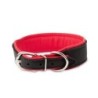 Obroża Skóra Łoś "Strong" 40mm/55cm czerwony