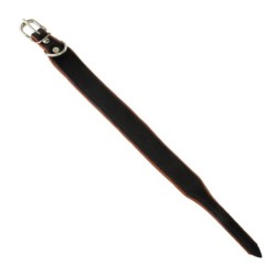 Obroża Skóra Łoś "Strong" 40mm/55cm koniak