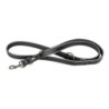 Smycz skórzana, 25 mm / 200 cm, czarna