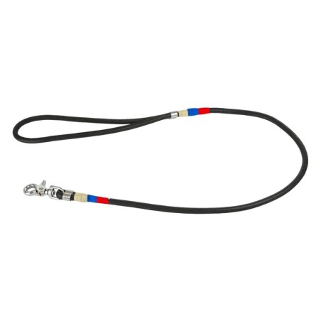 Smycz linowa, 8 mm/100 cm, czarny