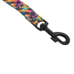 Smycz dla psa taśma Hawaje, 20mm/120cm