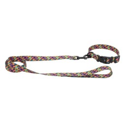 Smycz dla psa taśma Hawaje, 20mm/120cm