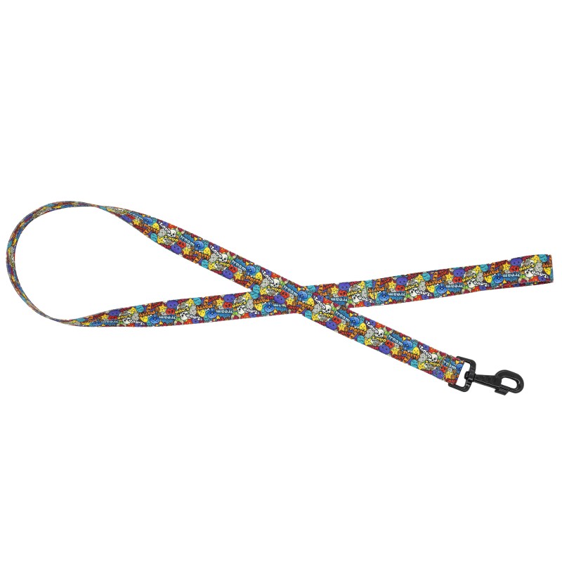 Smycz dla psa taśma Dream Party, 16mm/120cm