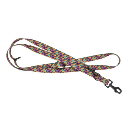 Smycz regulowana taśma dla psa Hawaje, 20mm/220cm