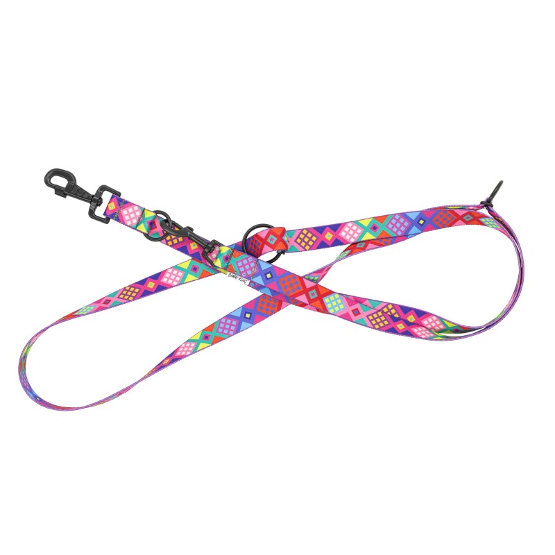 Smycz regulowana taśma dla psa Peru, 16mm/220cm