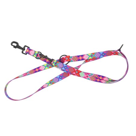 Smycz regulowana taśma dla psa Peru, 16mm/220cm