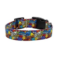 Obroża taśma dla psa Dream Party, 25mm/50-70cm