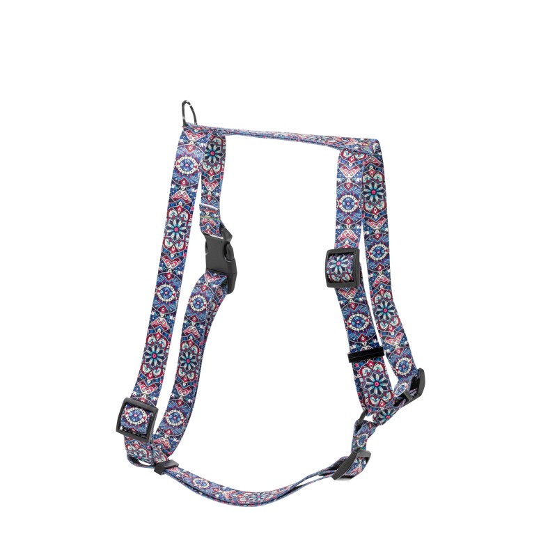 Szelki taśma dla psa Etno Mandala, 25mm/60-100cm
