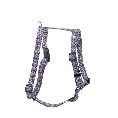 Szelki taśma dla psa Etno Mandala, 25mm/60-100cm