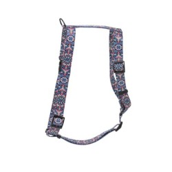 Szelki taśma dla psa Etno Mandala, 25mm/60-100cm