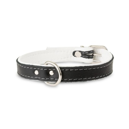 Obroża Skóra Łoś 20mm/45cm biały