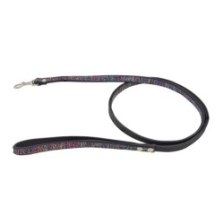 Smycz dla psa skórzana Laser, XS-S, 12mm/120cm