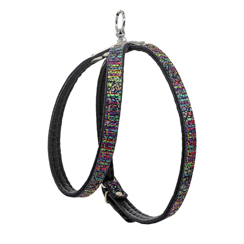 Szelki dla psa skórzane Laser, L-XL, 16mm/55cm