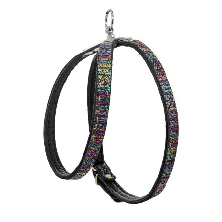 Szelki dla psa skórzane Laser, L-XL, 16mm/55cm