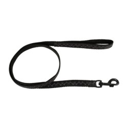 Smycz Czaszka-Kości czarny 20mm/120cm