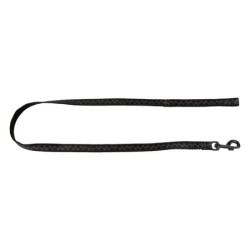 Smycz Czaszka-Kości czarny 20mm/120cm