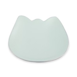 Miska, dla kota, niebieska, aluminiowa, emaliowana 200ml