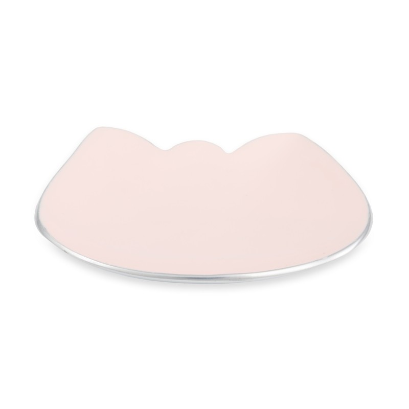 Miska, dla kota, różowa, aluminiowa, emaliowana 200ml