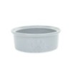 Miska, dla psa, szara, ceramiczna, odcisk łapy, 12cm