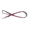 Smycz dla psa, wzór mozaika, regulowana, 10MM/220CM różowa