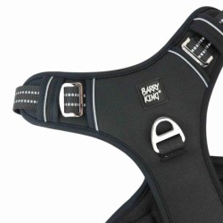 Szelki, dla psa, czarne, materiał Oxford, XL, ob.szyi 55-83cm/ob.klatki 50-94cm