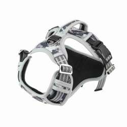 Szelki, dla psa, szare moro, materiał Oxford, XL, ob.szyi 55-83cm/ob.klatki 50-94cm