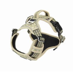 Szelki, dla psa, zielone moro, materiał Oxford, L, ob.szyi 43-60cm/ob.klatki 47-86cm