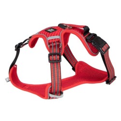 Szelki, dla psa, czerwone, z siatki, M, ob.szyi 40-56cm/ob.klatki 52-68cm