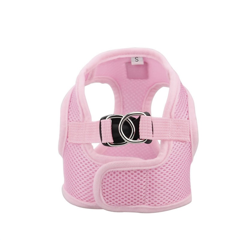 Szelki, dla psa, różowe, bezuciskowe, XS, ob.klatki 33cm/dł.klatki 12cm