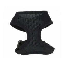 Szelki, dla psa, czarne, siatka i poliester, XS, ob.szyi 26cm/ob.klatki 29-36cm