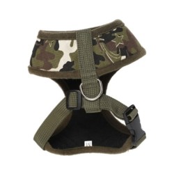 Szelki, dla psa, wzór moro, M, ob.szyi 30cm/ob.klatki 44-57cm