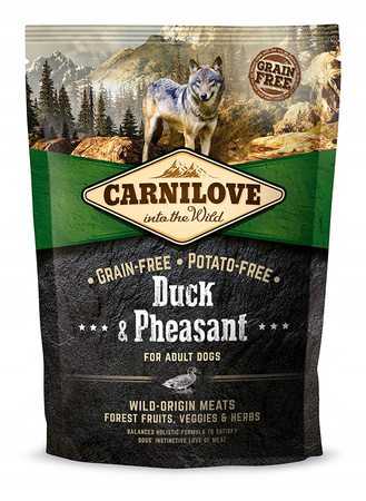 CARNILOVE DUCK & PHEASANT FOR ADULT  1,5 kg