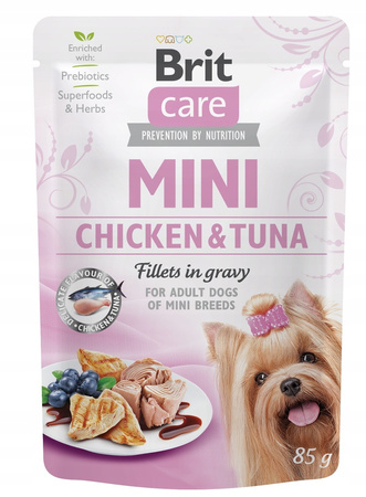 Brit Care Mini Pouch Chicken & Tuna 85g