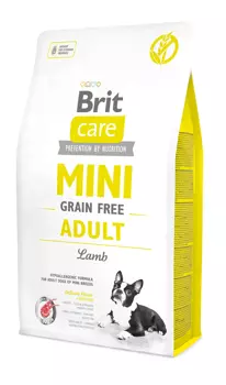 BRIT CARE DOG MINI GRAIN-FREE ADULT LAMB  2 kg