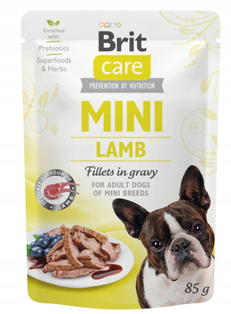 BRIT CARE MINI POUCH LAMB  85 g