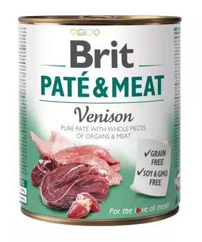 BRIT PATE&MEAT VENISON  800 g