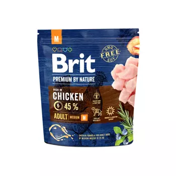 BRIT PREMIUM BY NATURE M ADULT   1 kg