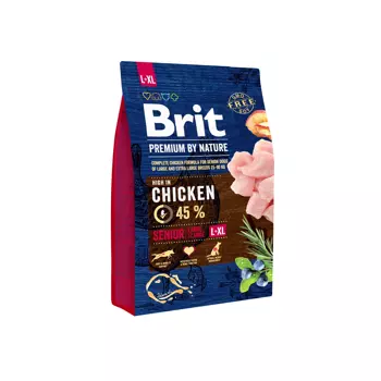 Brit Premium By Nature L+XL Senior   3 kg